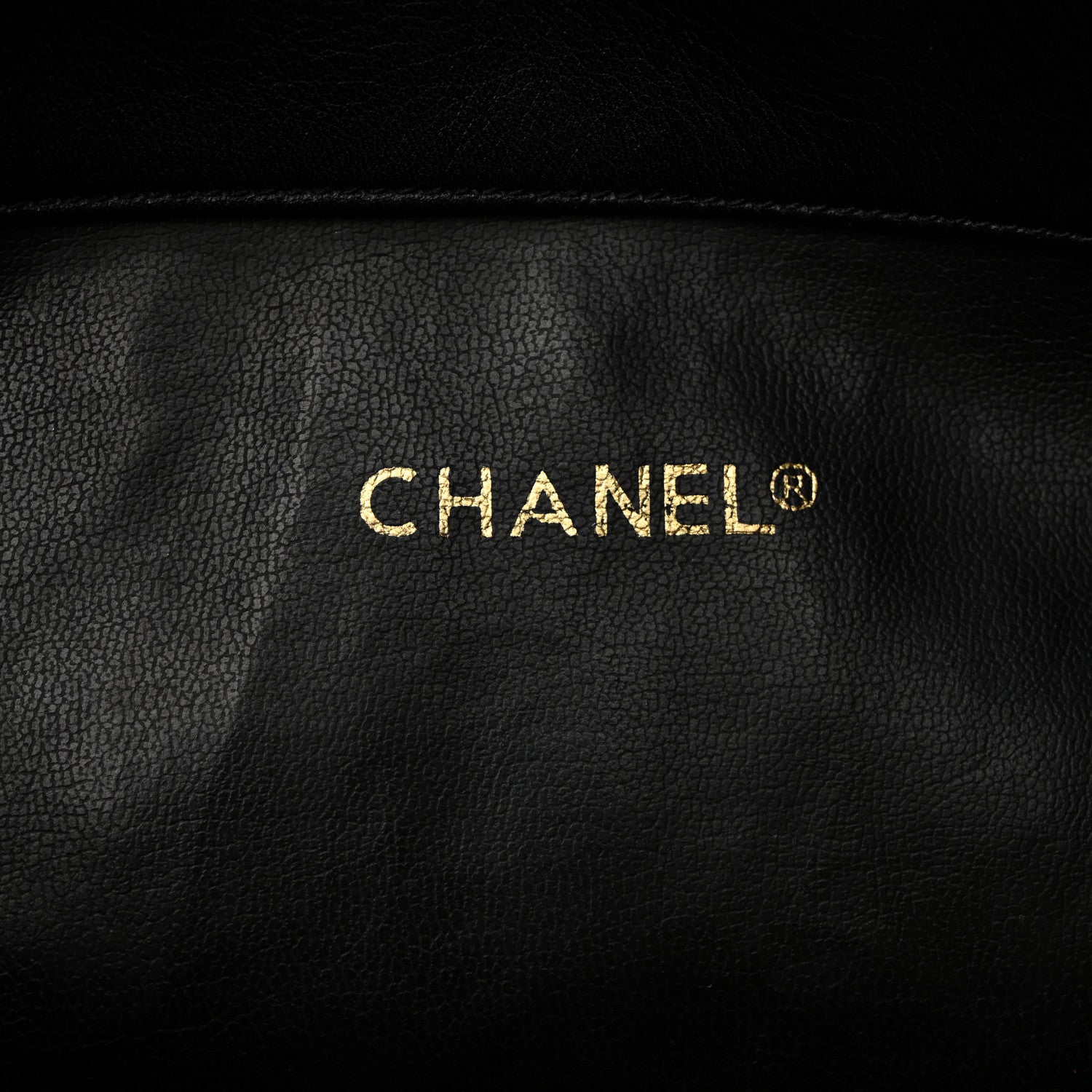 Chanel Lambskin Quilted Shopping Tote Black 8 of 13