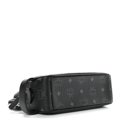 MCM Visetos Camera Crossbody Bag Black 3 of 9