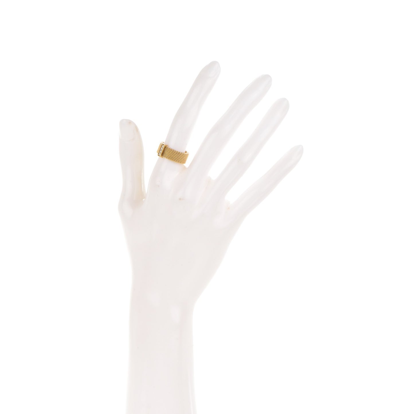 18K Yellow Gold 4 Diamond Somerset Ring 5.75