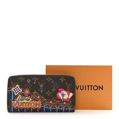 Louis Vuitton Monogram 2020 Christmas Animation Zippy Wallet Pivoine 8 of 8