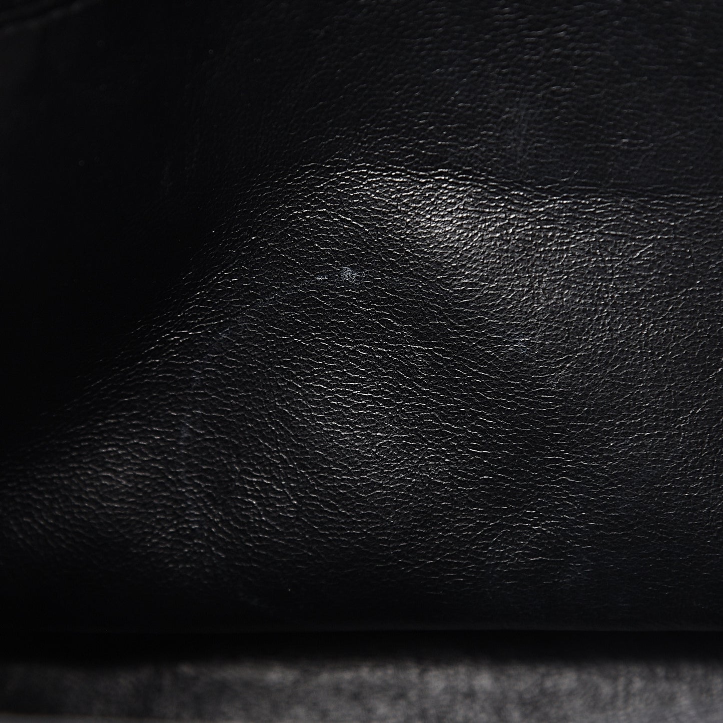 Lambskin Quilted Shoulder Bag Black