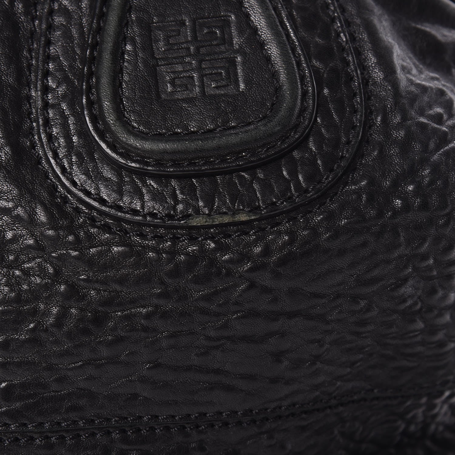 Givenchy Pebbled Sheepskin Medium Nightingale Black 10 of 13