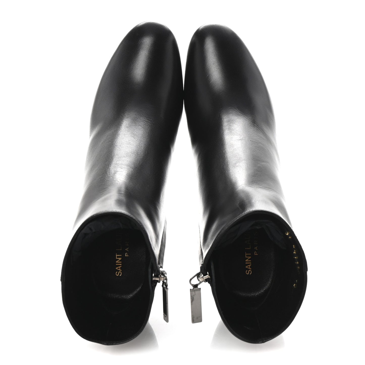 Nappa Vendome Loulou Ankle Zip Boot 40 Black