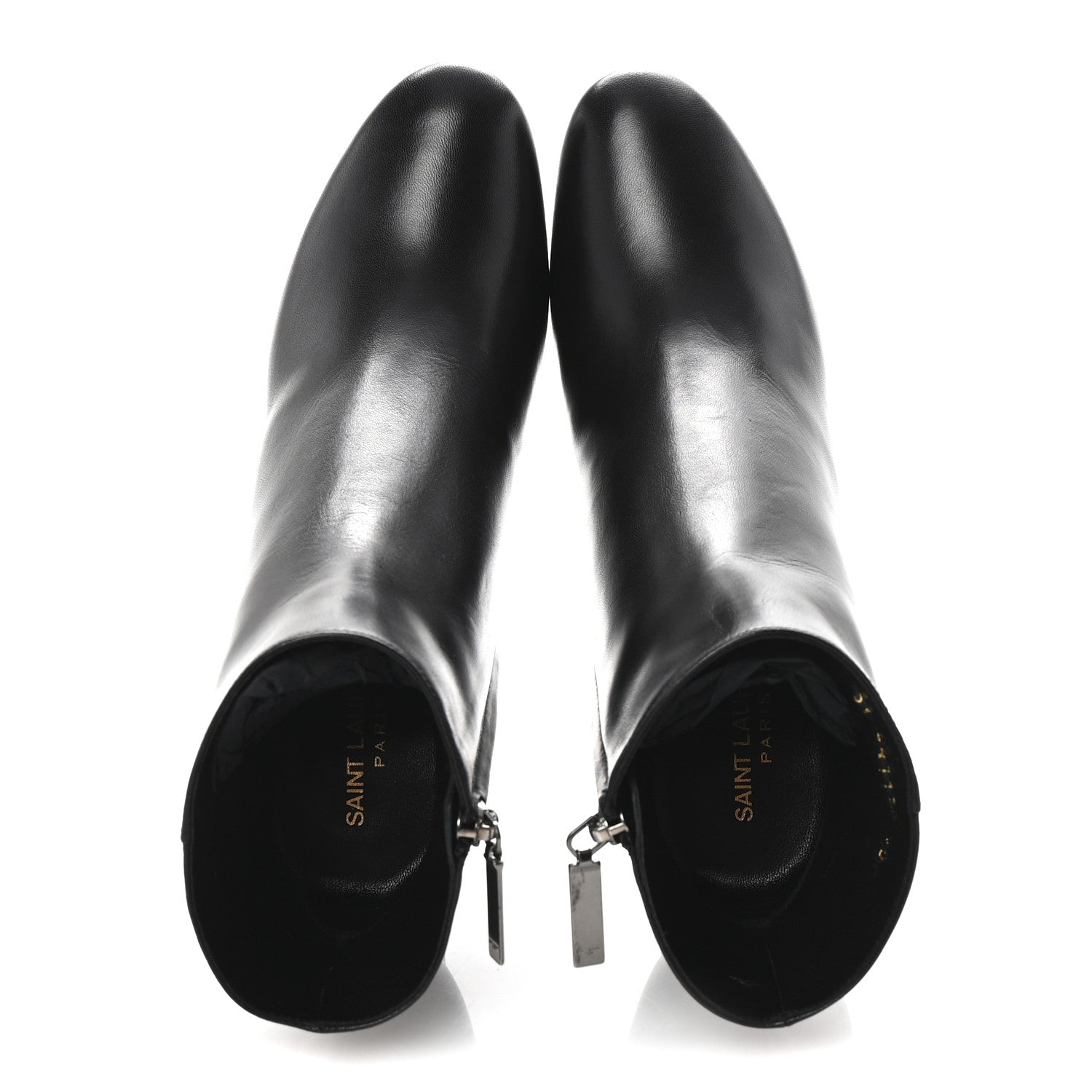 Saint Laurent Nappa Vendome Loulou Ankle Zip Boot 40 Black 2 of 9