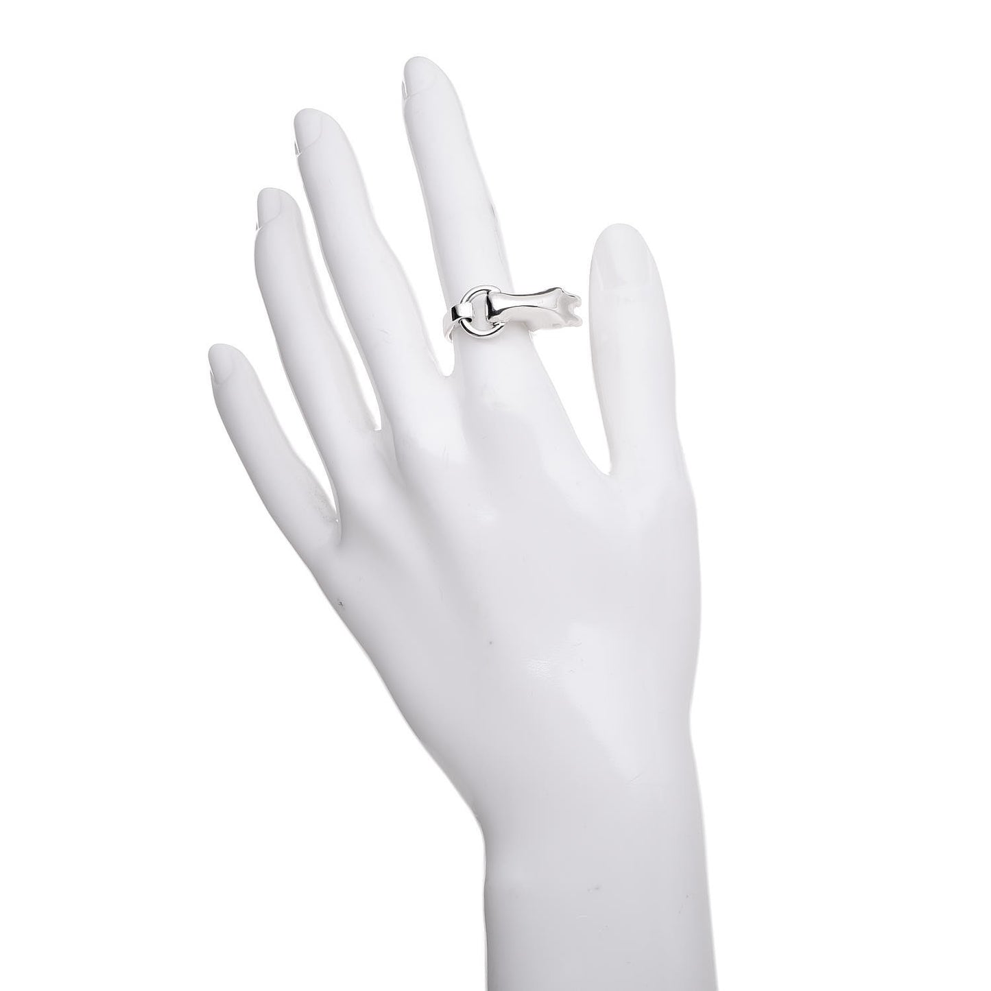 Sterling Silver Small Galop Ring 51 5.75