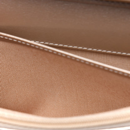 Chanel Metallic Lambskin Quilted Wallet On Chain WOC Gold Black 9 of 14