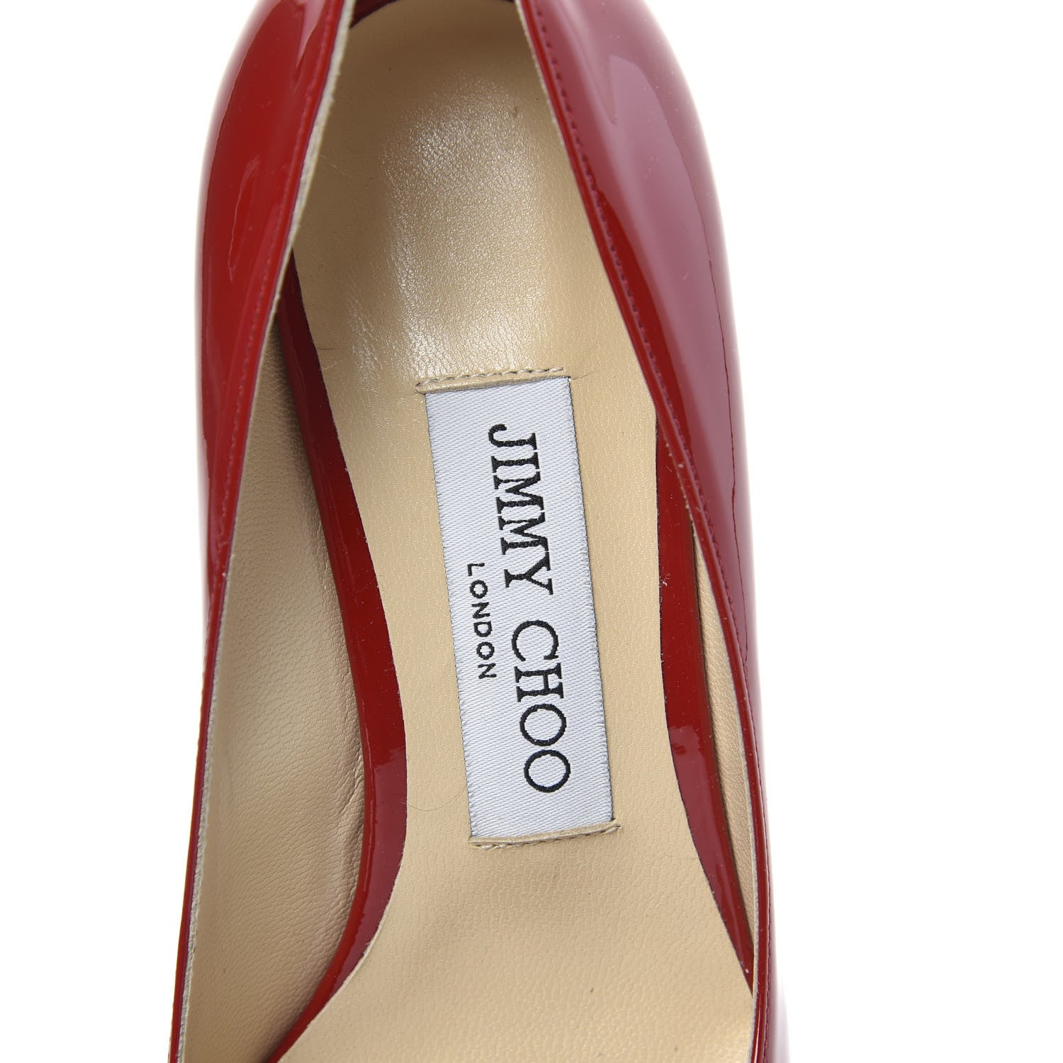 Jimmy Choo Patent Romy 60 Pumps 36 Red 6 of 8