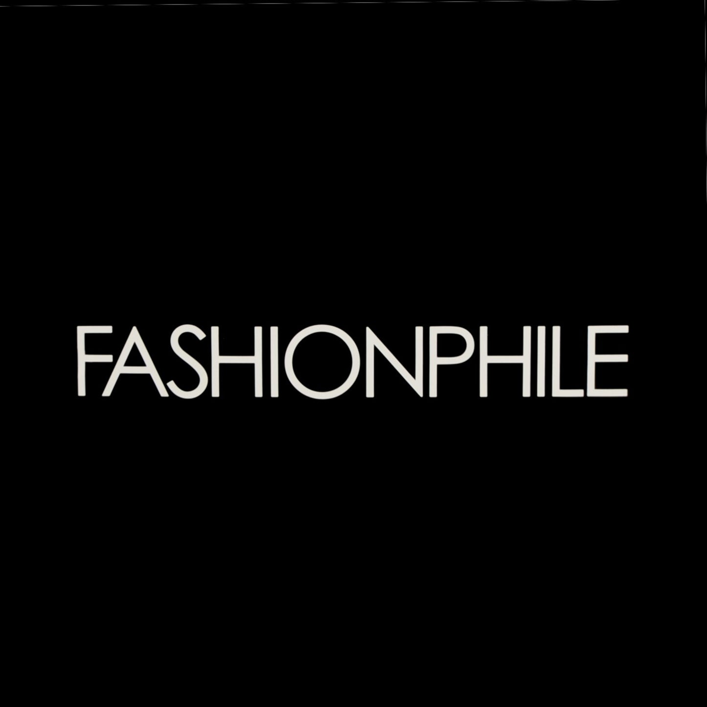 FASHIONPHILE Bumper Sticker (Name)