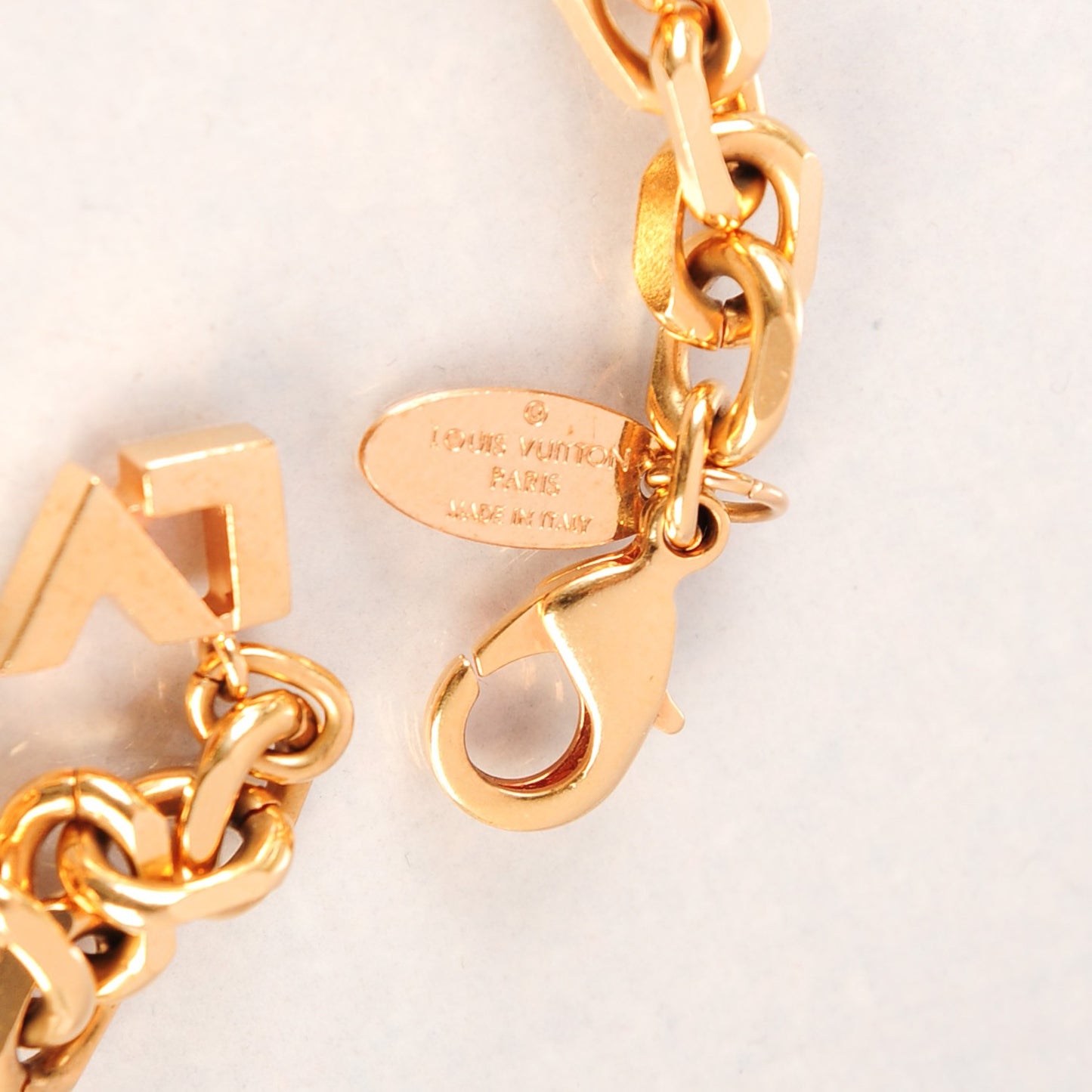 Crystal Love Letters Timeless Bracelet Gold