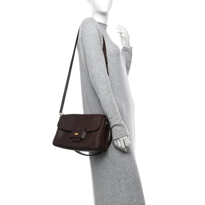 Miu Miu Fine Calf Penny Shoulder Bag Radica 2 of 10