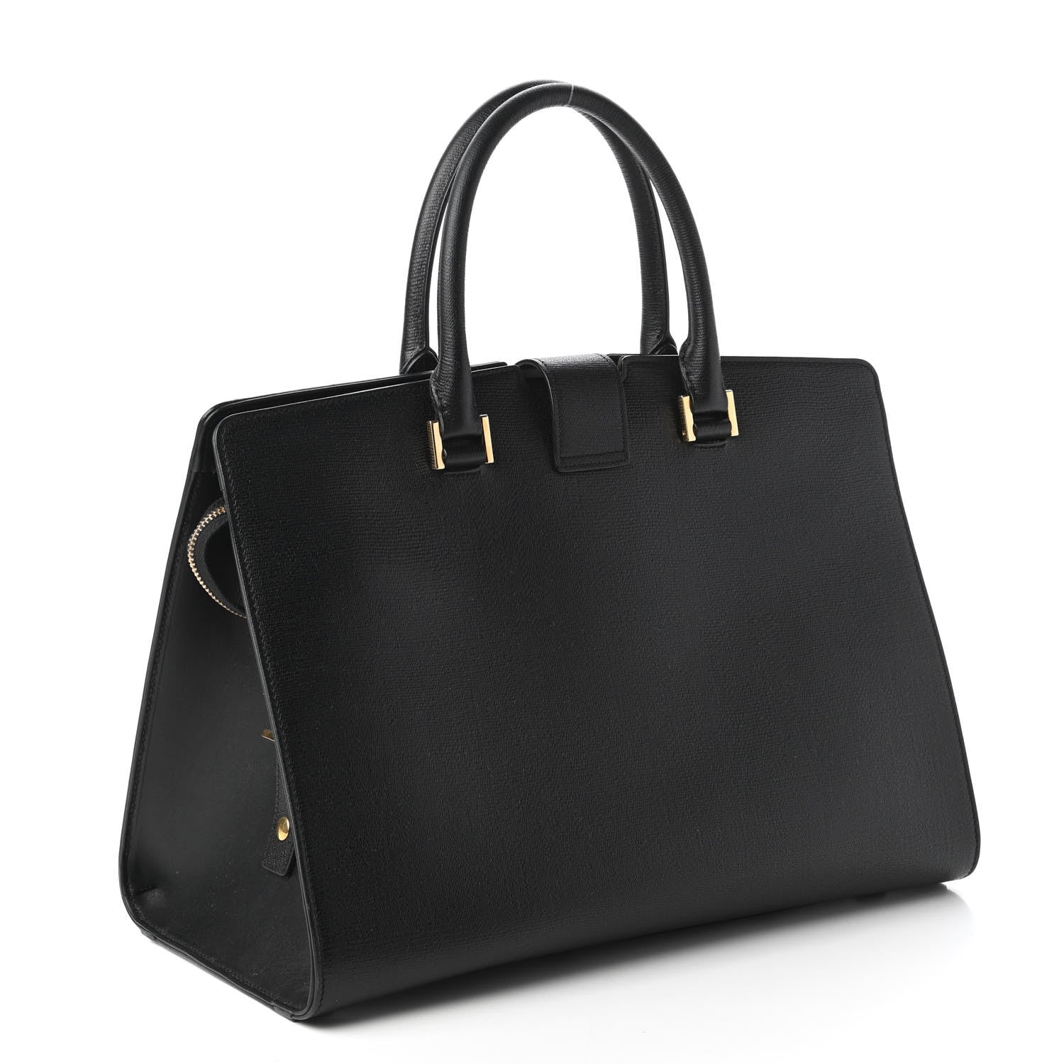 Saint Laurent Textured Calfskin Medium Classic Y Cabas Black 3 of 10