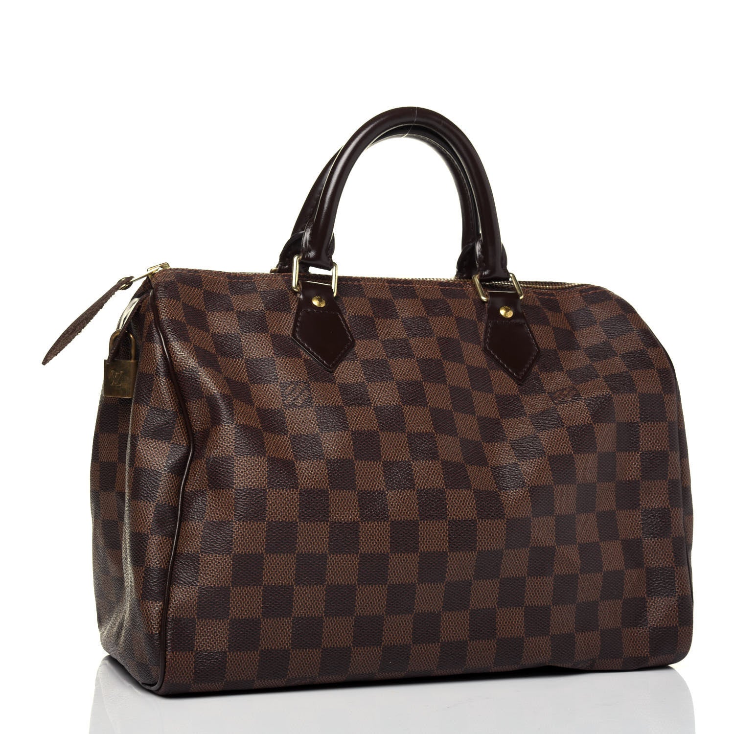 Louis Vuitton Damier Ebene Speedy 30 3 of 17