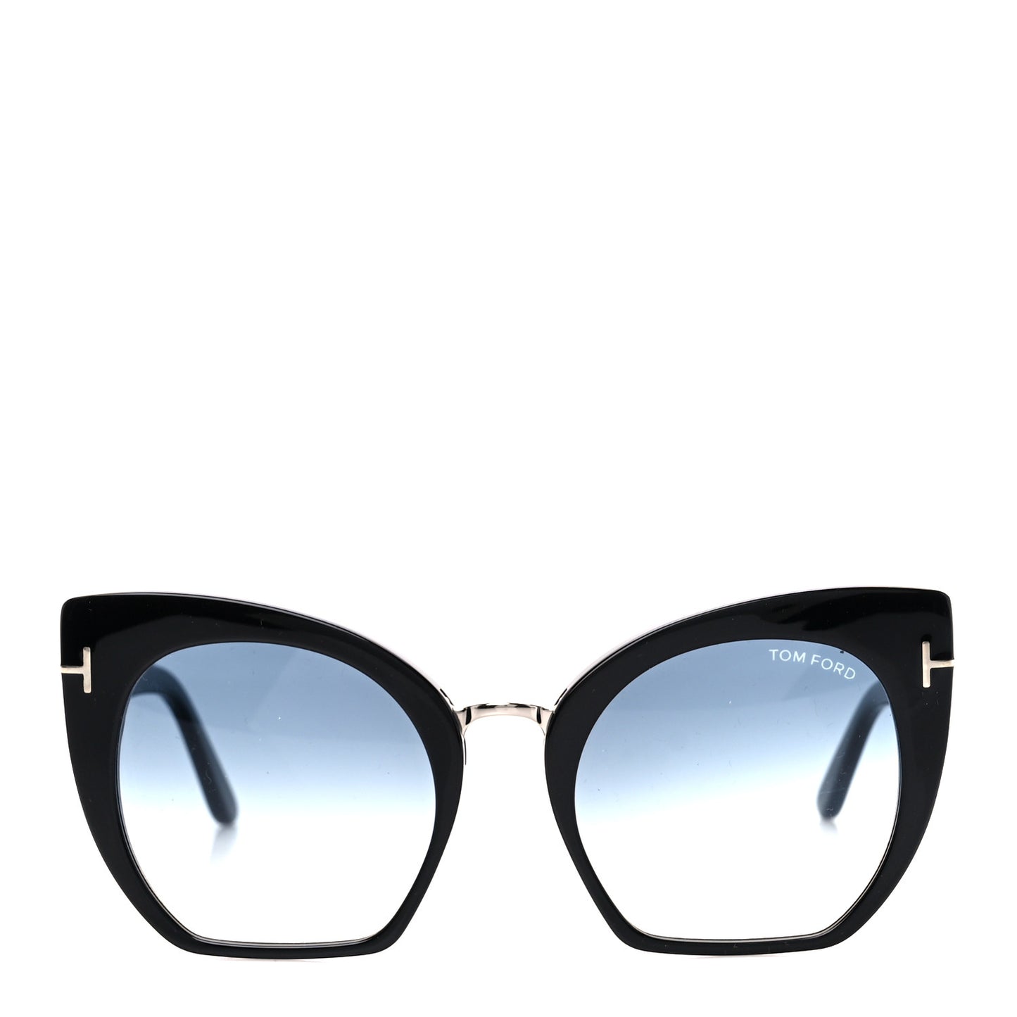 Samantha Cat Eye Sunglasses TF553 Black