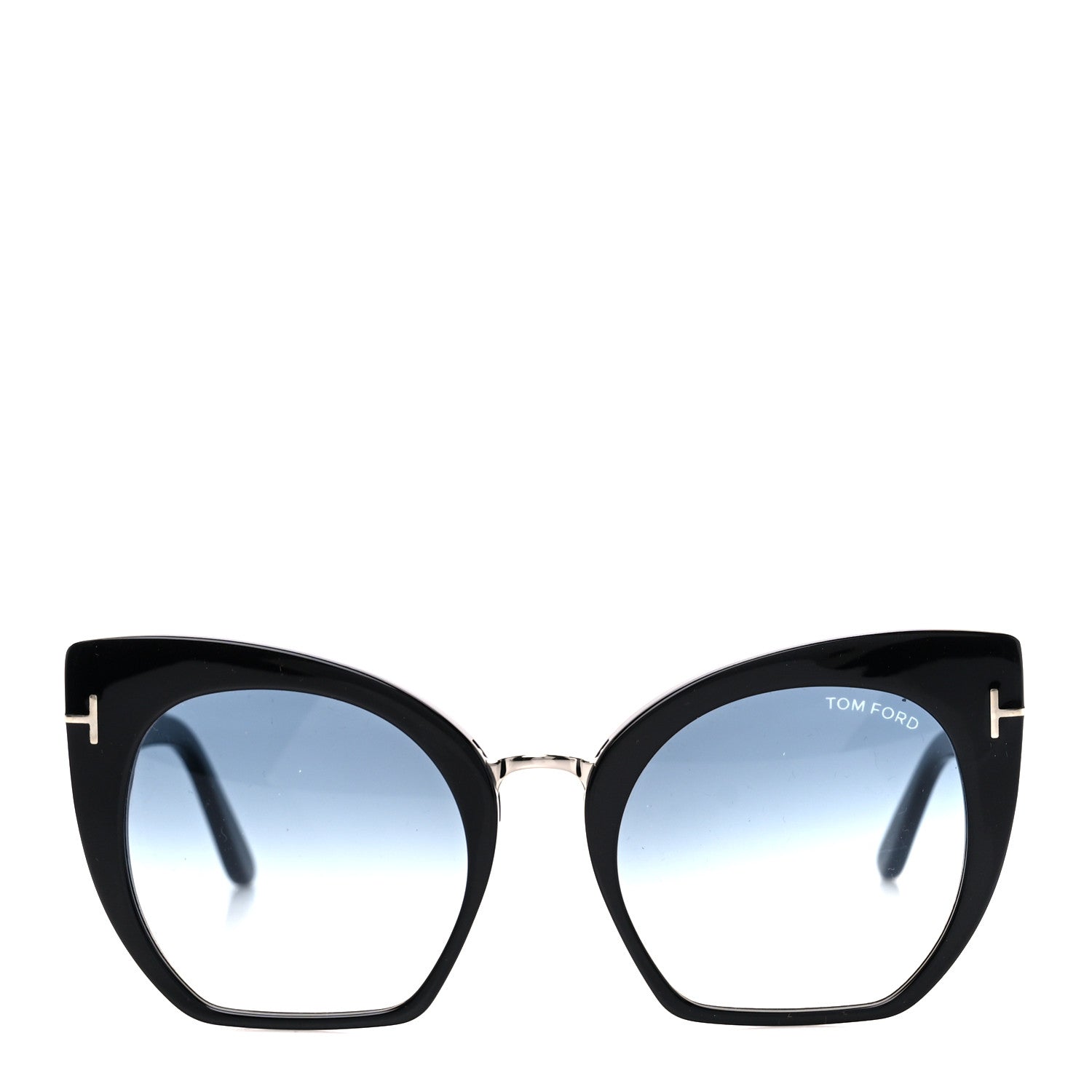 Tom Ford Samantha Cat Eye Sunglasses TF553 Black 2 of 8