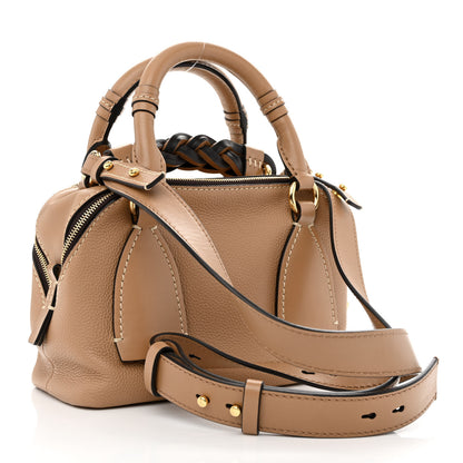 Chloe Calfskin Small Daria Cement Brown 3 of 11