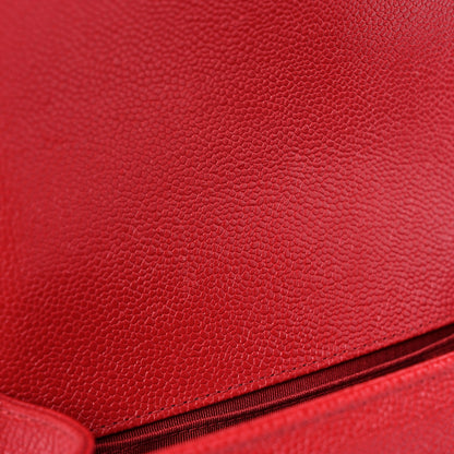 Chanel Caviar Quilted Small Boy Flap Red 10 of 11