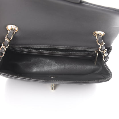 Chanel Lambskin Quilted Mini Rectangular Flap Grey 4 of 13