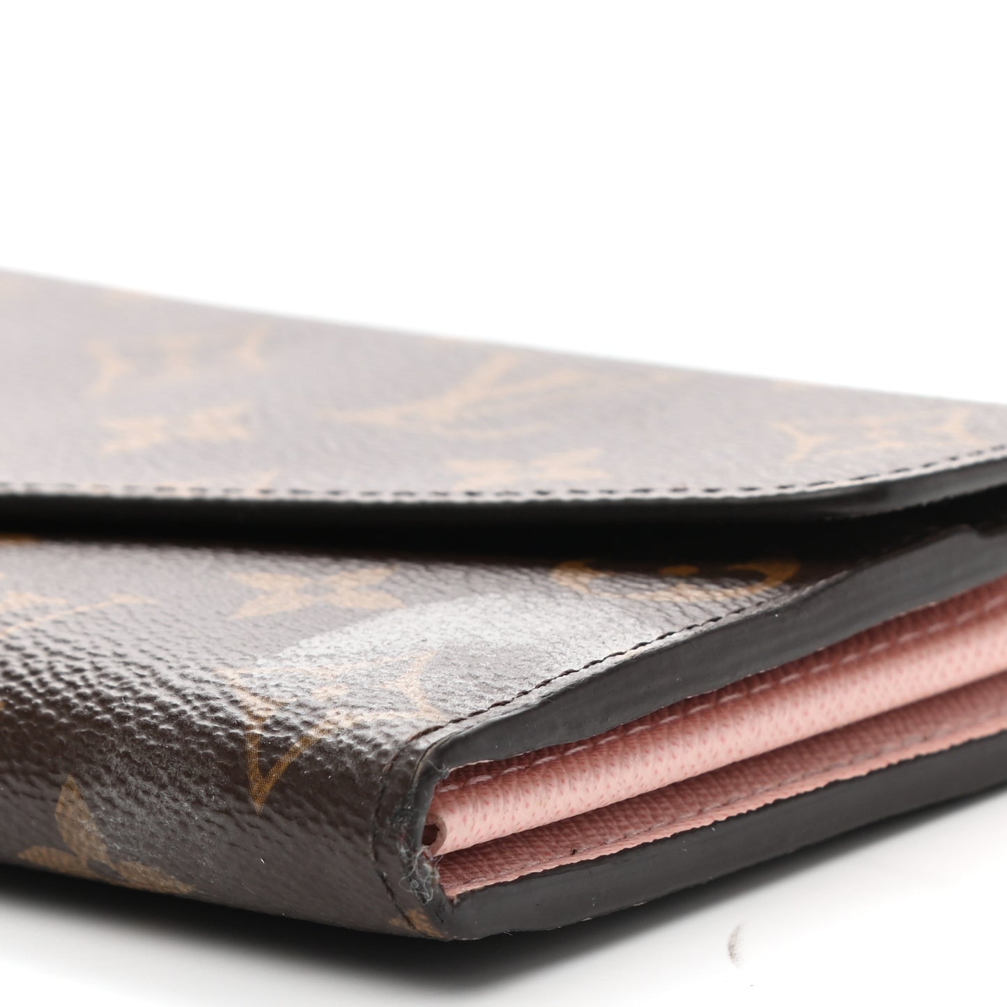 Monogram Sarah Wallet NM Rose Ballerine