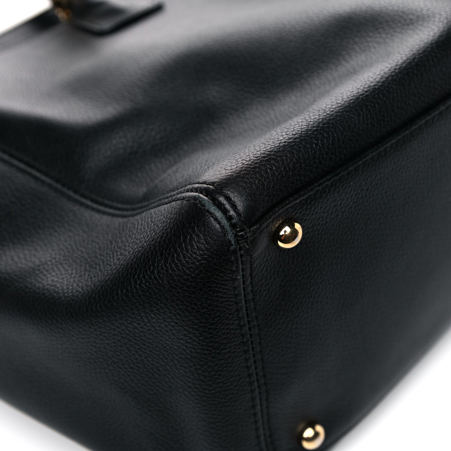 Chanel Calfskin Cerf Executive Shopper Tote Black 15 of 30
