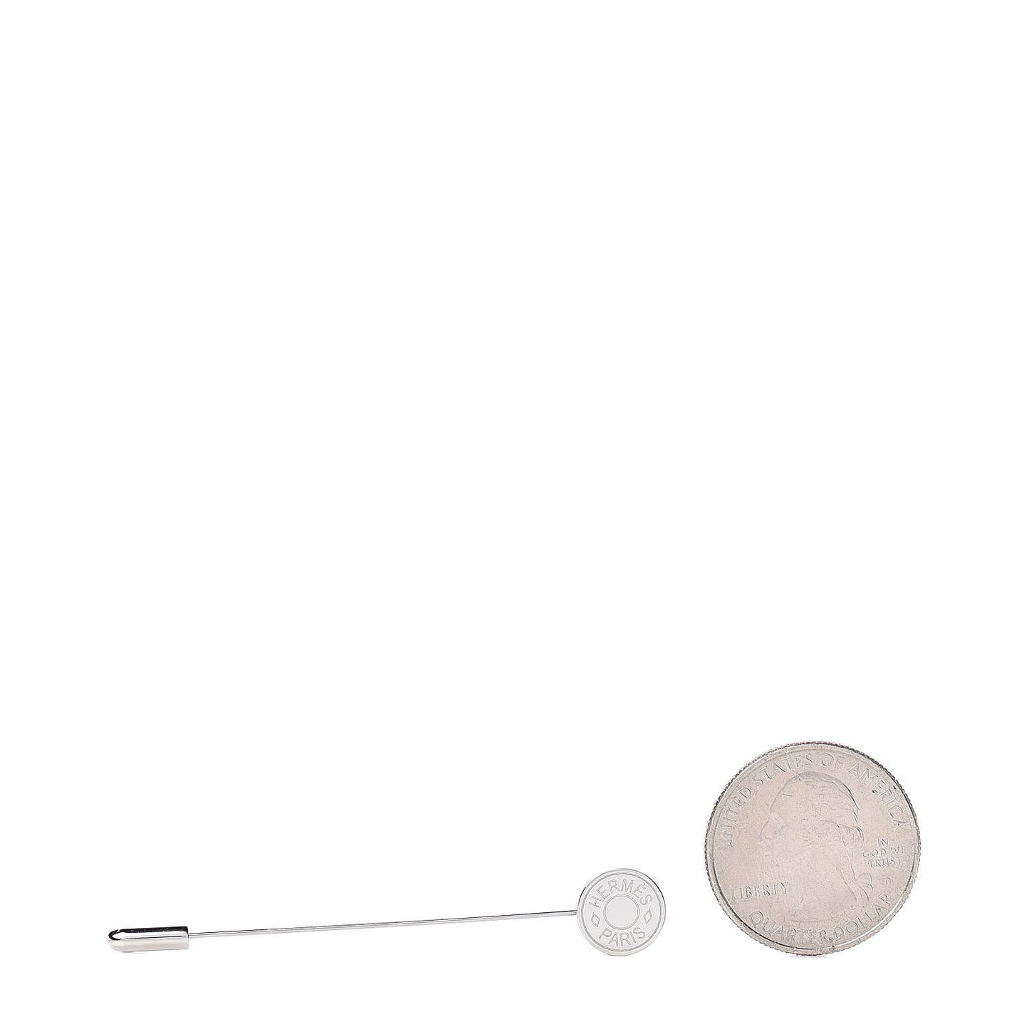 Palladium Clou De Selle Hat Pin