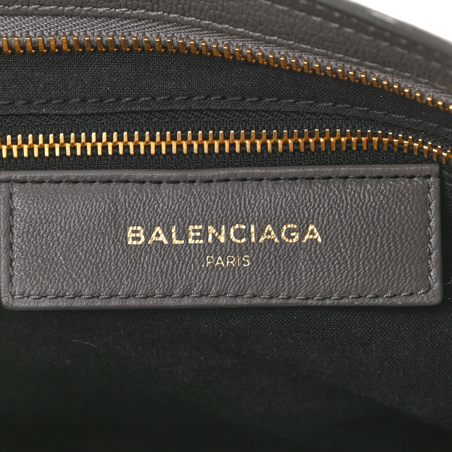 Balenciaga Chevre Gold Metallic Edge Hardware S City Gris Acier 6 of 8
