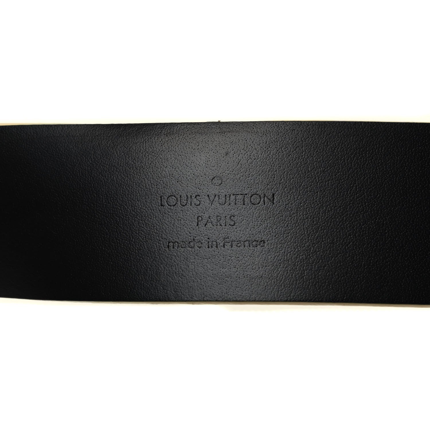Louis Vuitton Calfskin Maison Fondée en 1854 Belt 95 38 Black 3 of 6