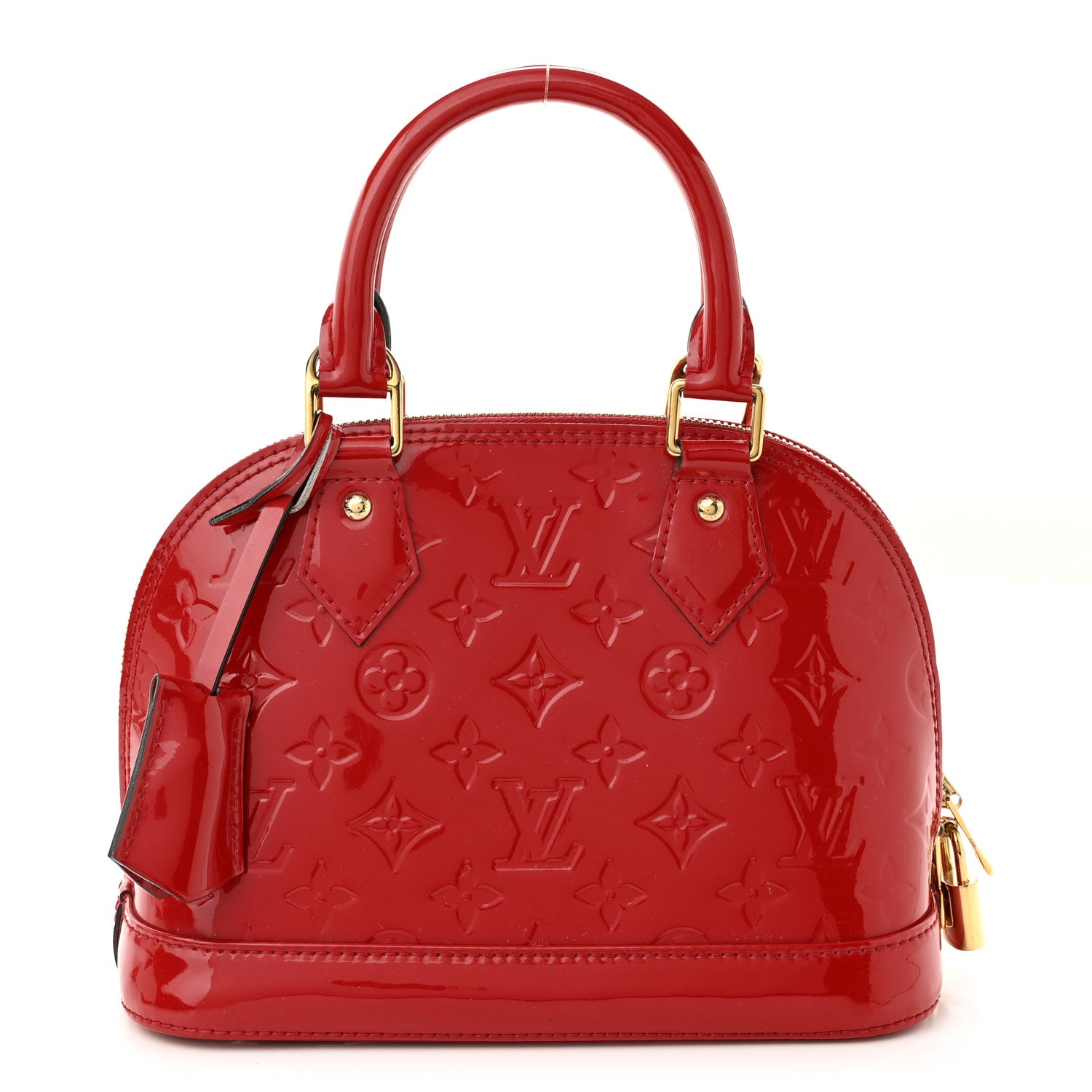 Louis Vuitton Vernis Alma BB Rose Indien 1 of 10