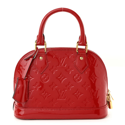Louis Vuitton Vernis Alma BB Rose Indien 1 of 10