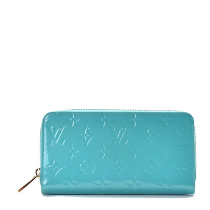 Louis Vuitton Vernis Zippy Wallet Turquoise 1 of 9