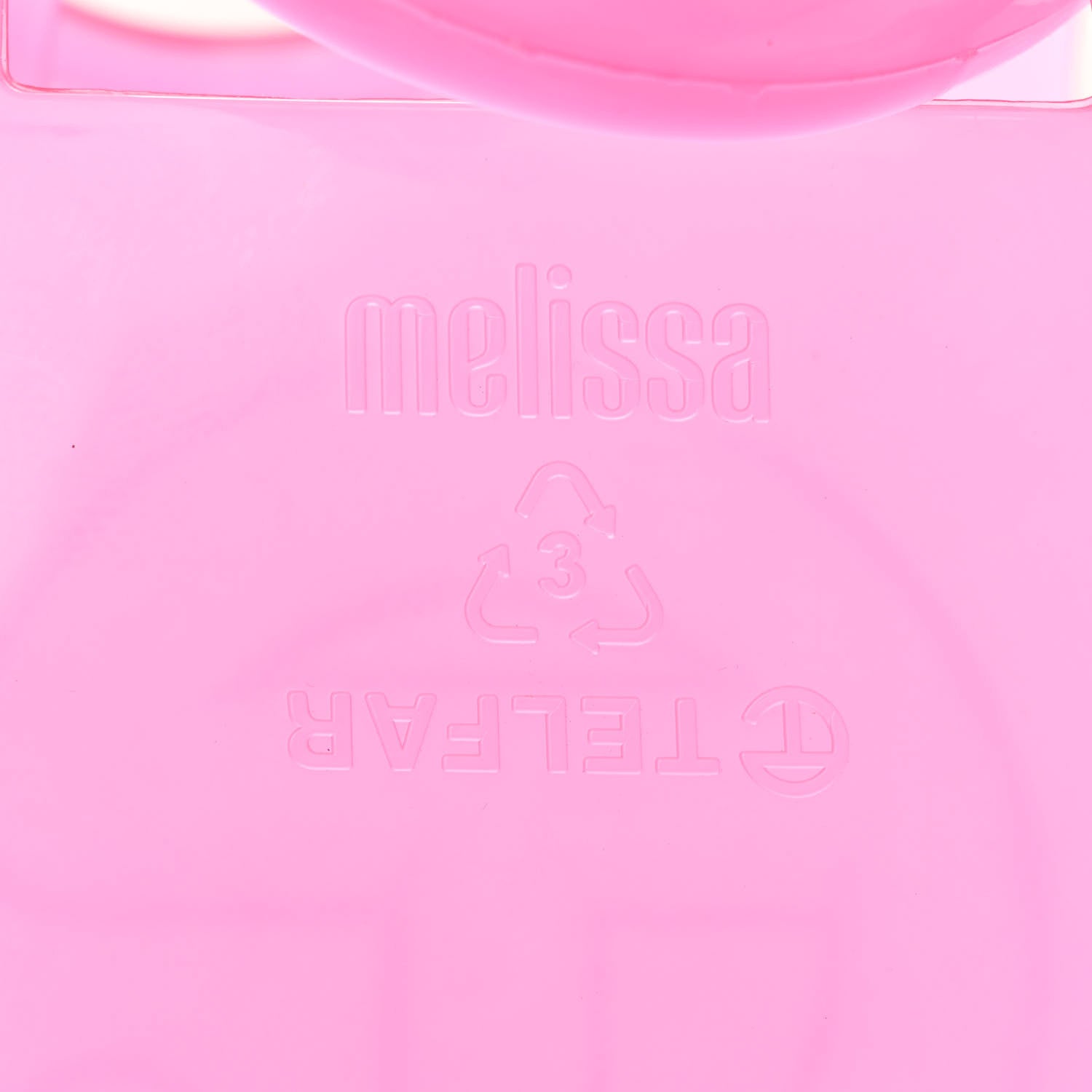 Telfar x MELISSA Jelly Small Shopping Bag Clear Pink 6 of 9