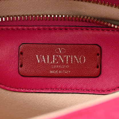 Valentino Garavani Nappa Medium Candystud Top Handle Bag Absolute Disco Pink 6 of 19