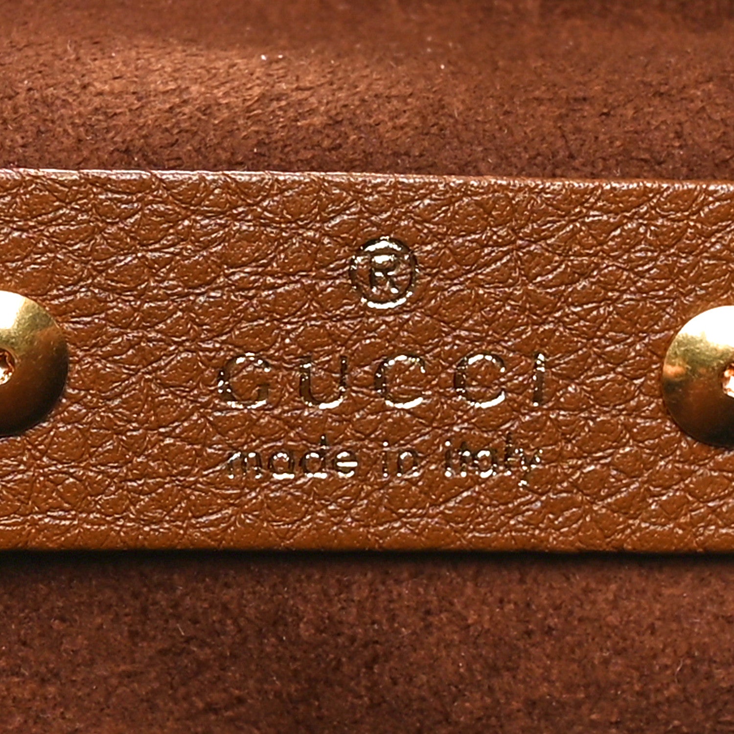 Gucci Grained Calfskin Softbit Medium Shoulder Bag Brown 6 of 11