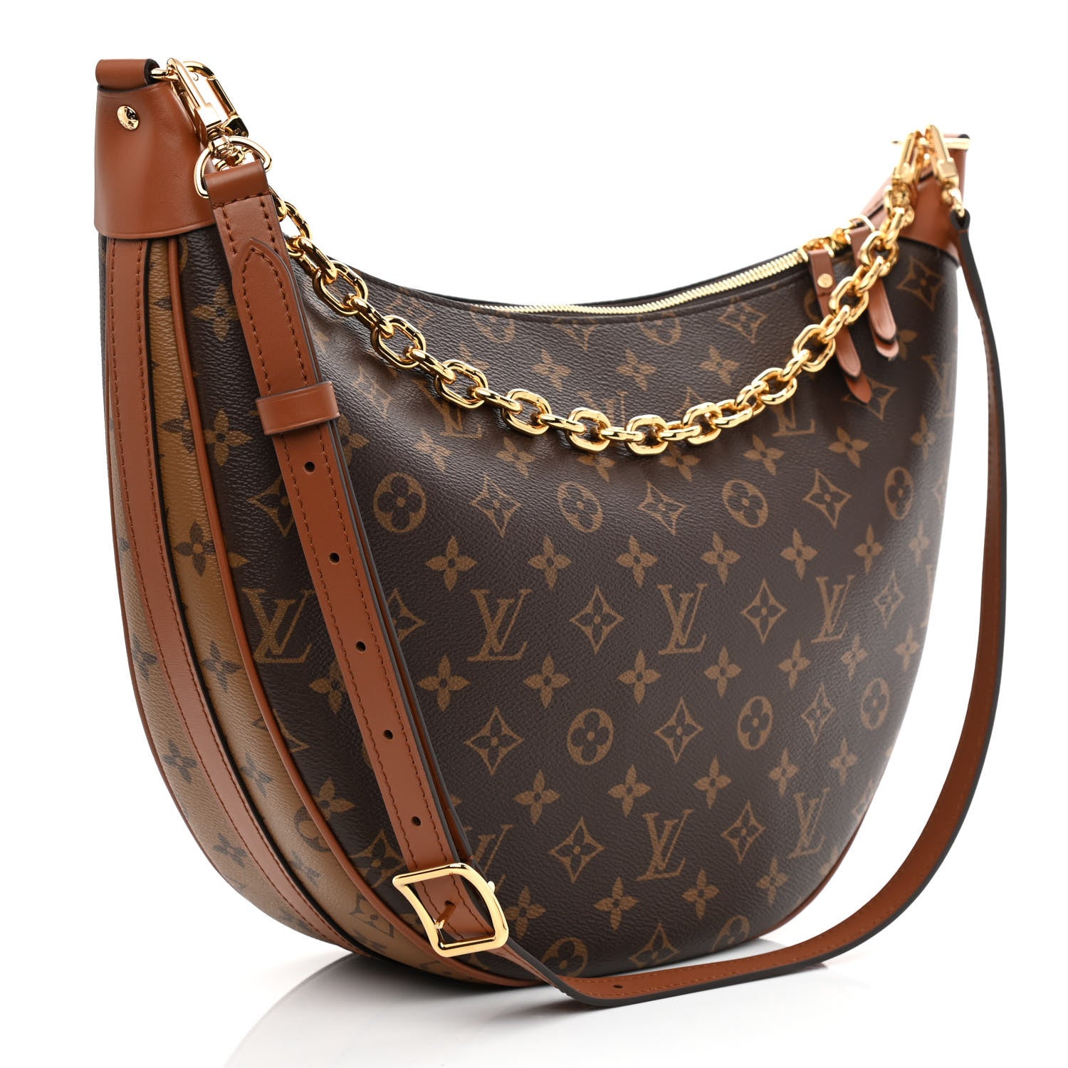 Louis Vuitton Reverse Monogram Loop Hobo 4 of 11