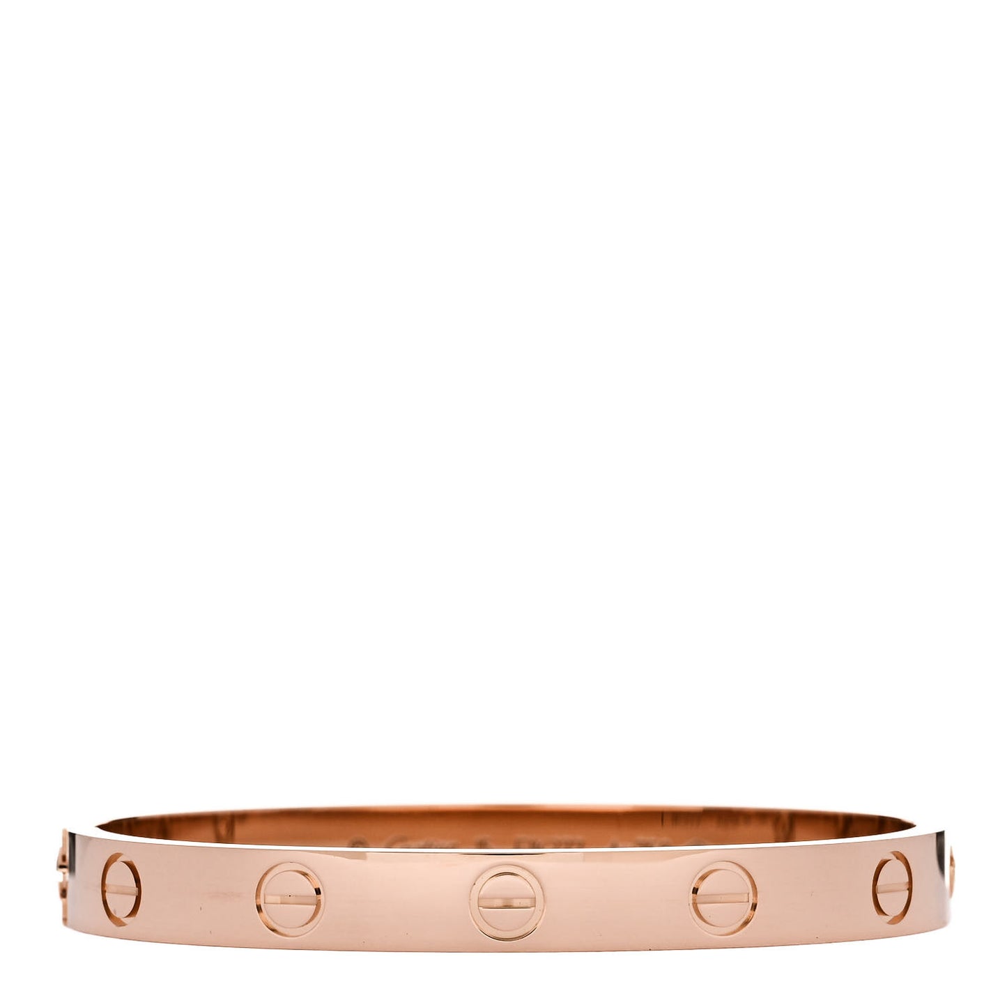 18K Pink Gold LOVE Bracelet 15