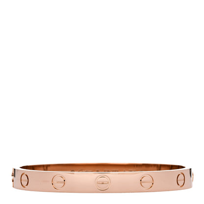 Cartier 18K Pink Gold LOVE Bracelet 15 1 of 8