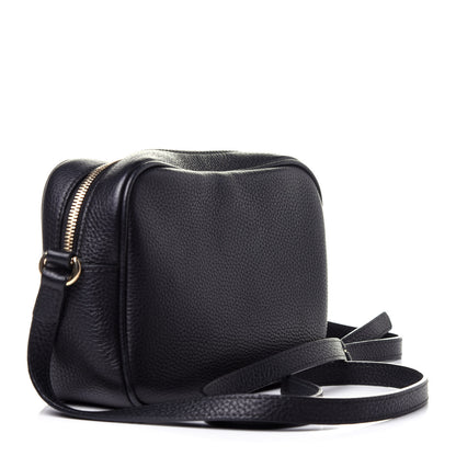 Gucci Pebbled Calfskin Small Soho Disco Bag Black 4 of 21