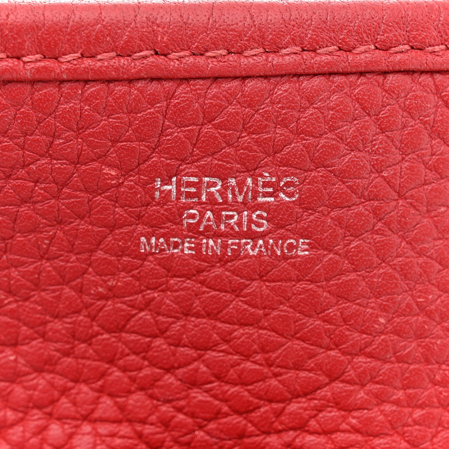 Hermes Taurillon Clemence Evelyne III PM Rubis 6 of 17