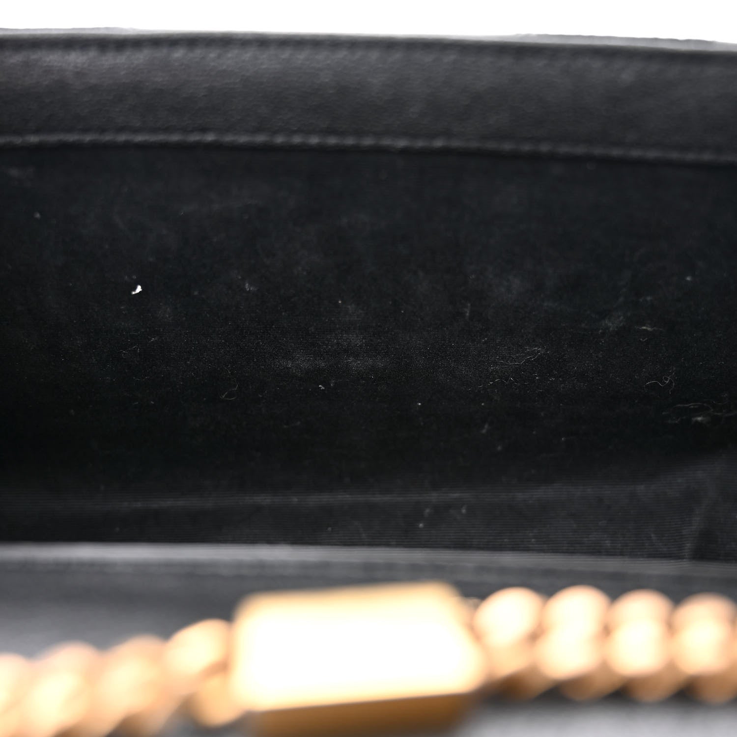 Saint Laurent Suede Calfskin Small Classic Y Quilted Monogram Kate Satchel Black 10 of 13