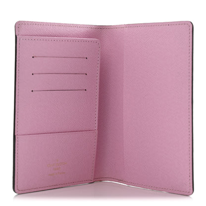 Louis Vuitton Monogram 2016 Christmas Animation Passport Cover Rose Ballerine 5 of 8