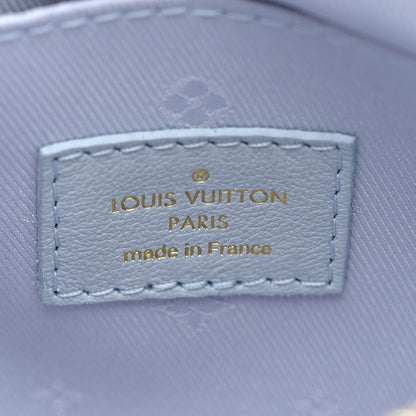 Louis Vuitton Calfskin Bubblegram Over The Moon Ice Blue 6 of 10