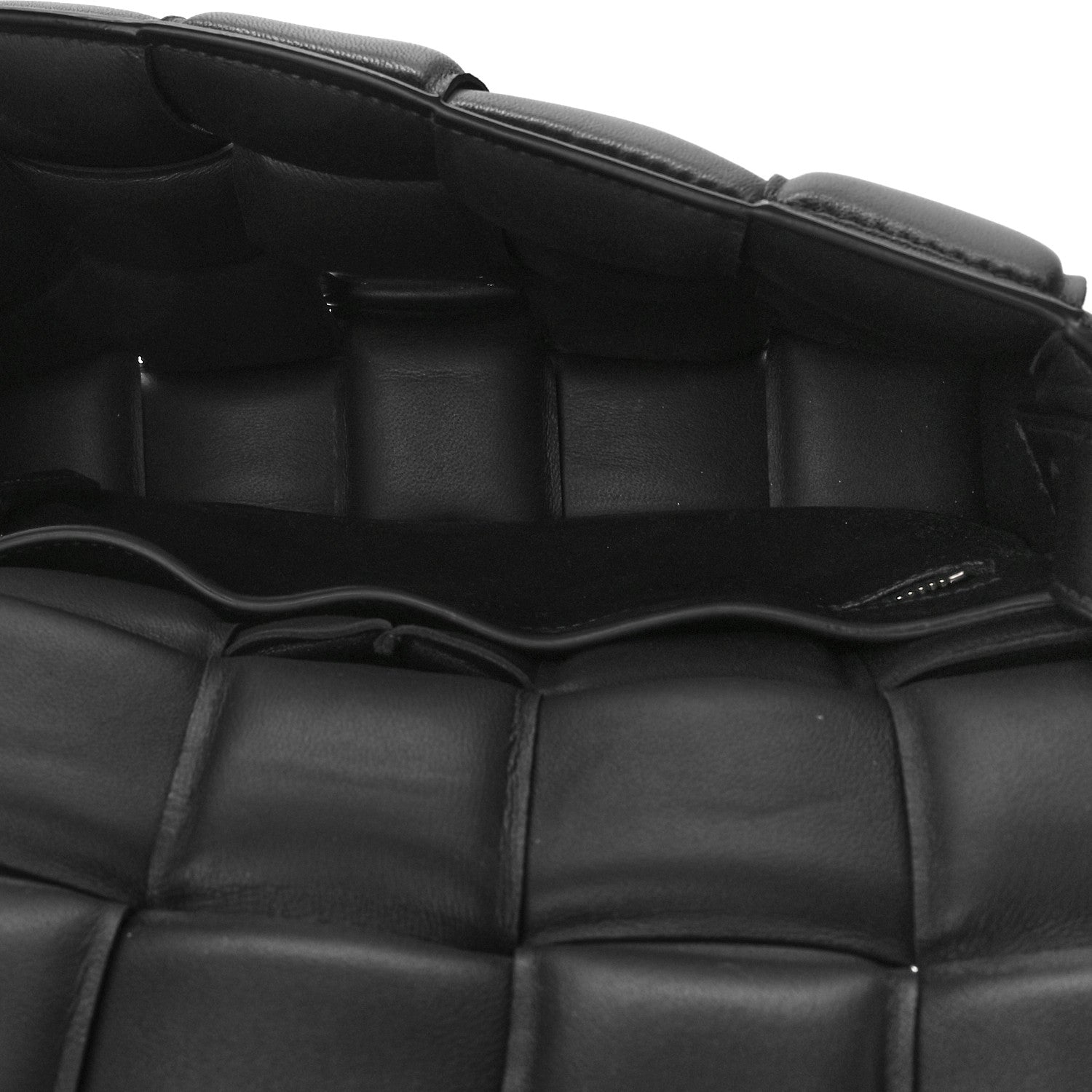 Bottega Veneta Nappa Maxi Intreccio Padded Cassette Crossbody Bag Black 5 of 8