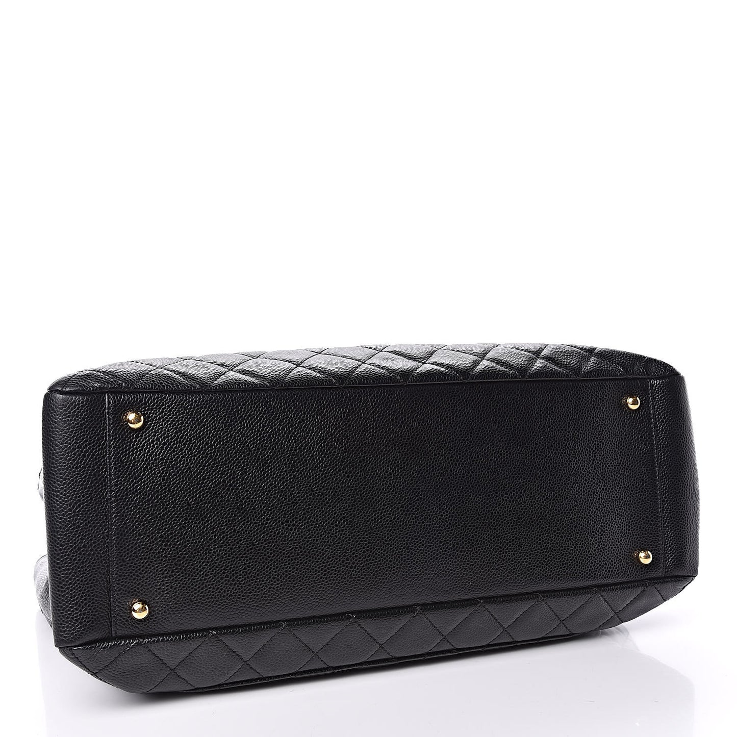 Caviar Quilted XL Grand Shopping Tote GST Black