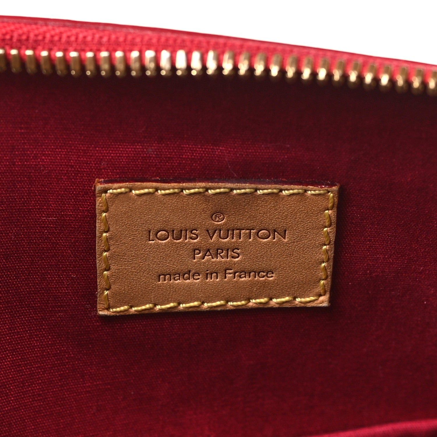Louis Vuitton Vernis Alma MM Pomme D'Amour 6 of 8