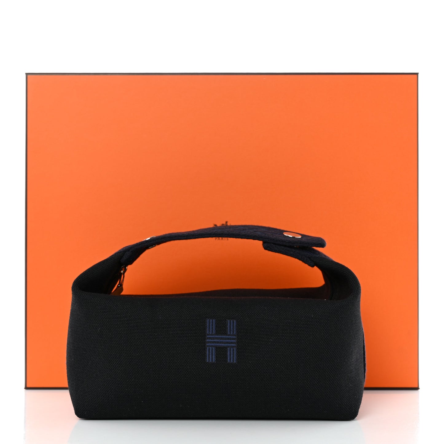 Canvas Small Bride-A-Brac Pouch Black Bleu Nuit