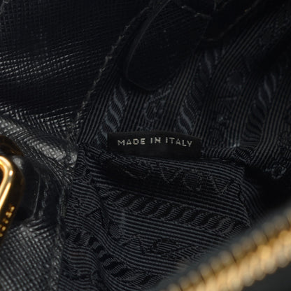 Prada Saffiano Lux Medium Double Zip Tote Nero Black 10 of 13