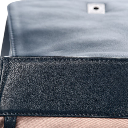 Chanel Grained Calfskin Stitched Pocket Backpack Dark Blue 8 of 12