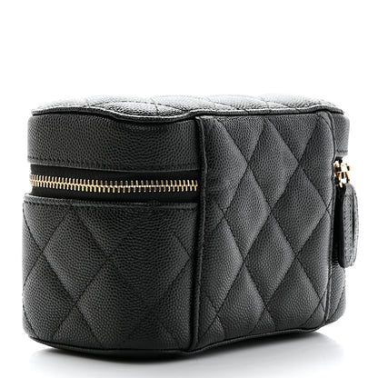 Chanel Caviar Quilted Watch Case Black 4 of 8