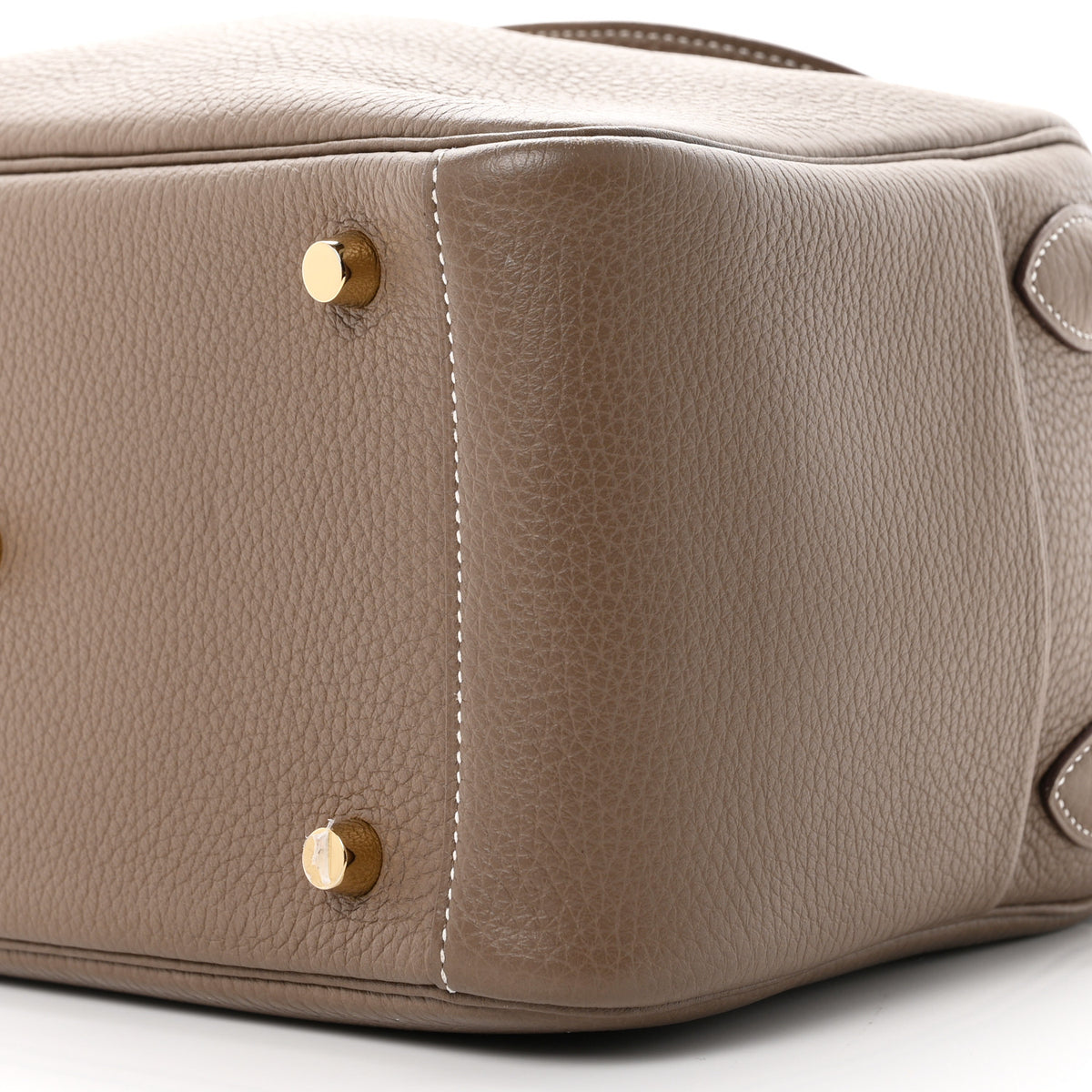 Hermes Taurillon Clemence Lindy 26 Etoupe 10 of 12