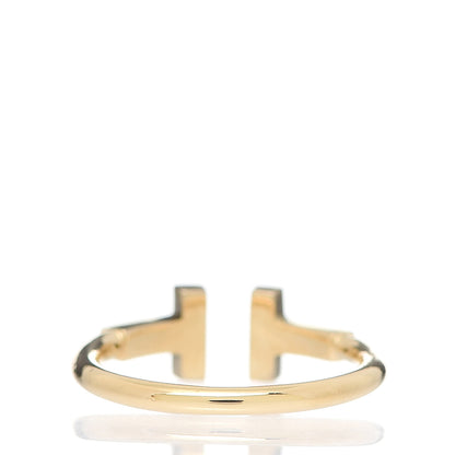Tiffany 18K Yellow Gold T Wire Ring 49 4.75 3 of 4