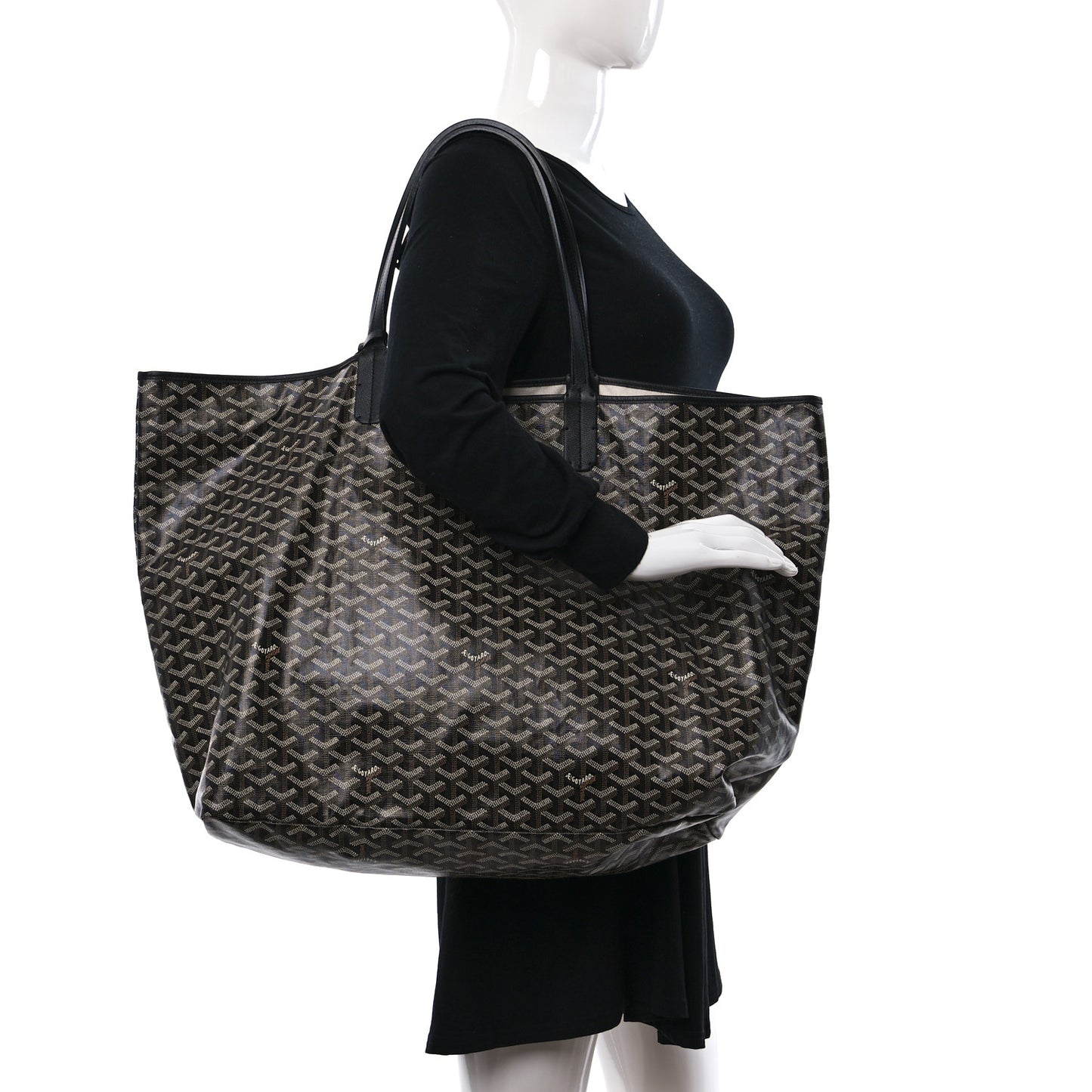 Goyardine Saint Louis XXL Black